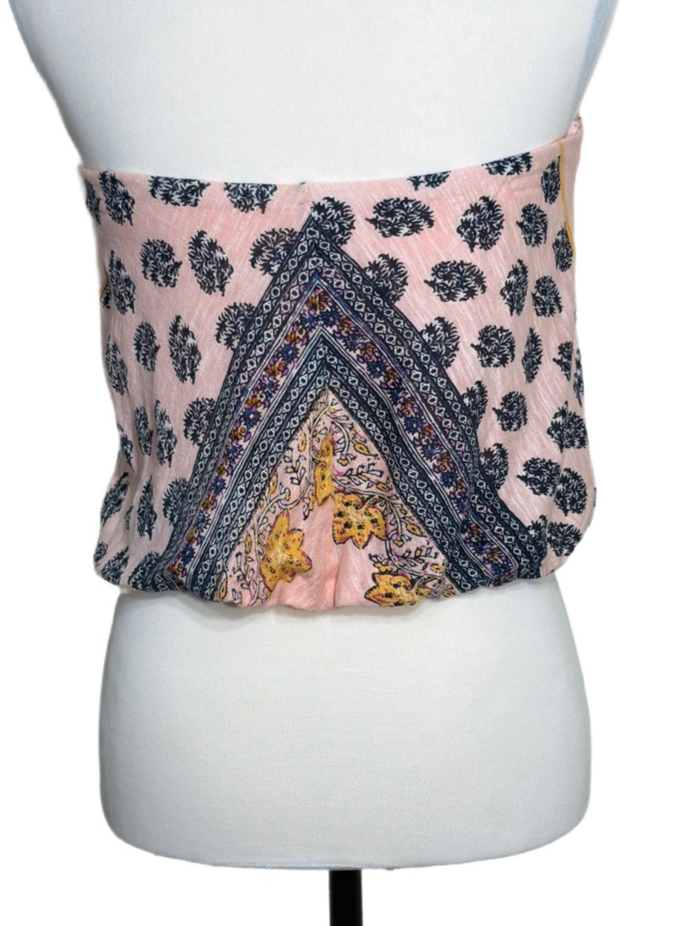 Free People Borderline Bandana Print Tube Top - Picture 3 of 8